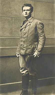 Vilém Zítek v roli Józy v opeře Lešetínský kovář (1920)