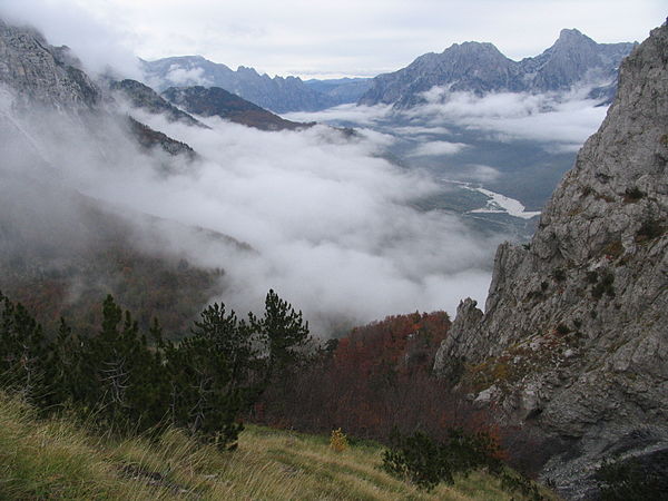 Valbona Pass, northern Albania