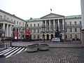 Čeština: Budova vojvodství a radnice ve Varšavě na bankovním náměstí English: Voivodship president building and city hall in Warsaw, PL