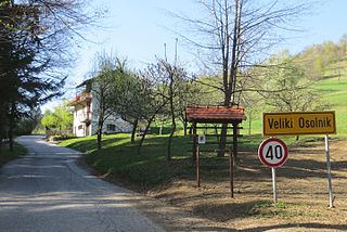 Veliki Osolnik in Lower Carniola, Slovenia