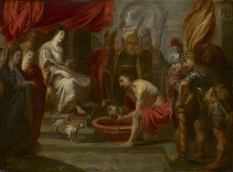 File:Victor Wolfvoet (Antwerp 1612-Antwerp 1652) - The Head of Cyrus Brought to Queen Tomyris - RCIN 402606 - Royal Collection.jpg