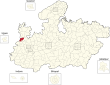 Vidhan Sabha constituencies of Madhya Pradesh (222-Jaora).png