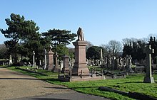 Development of Hove Cemetery began in 1879. View across Hove Cemetery (Southern Part).JPG