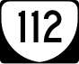 Marcador State Route 112