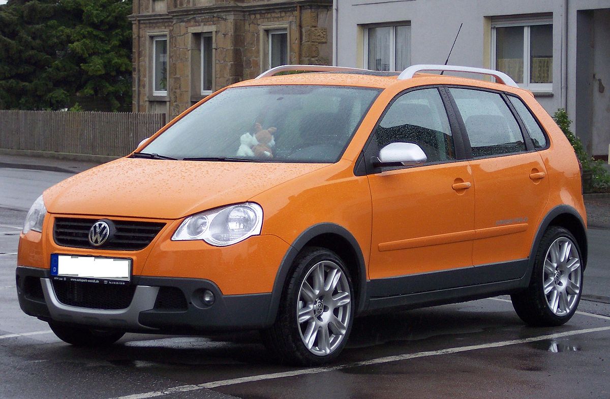 vertrekken Moeras Grafiek File:Volkswagen Cross Polo orange vl.jpg - Wikimedia Commons