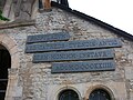 Vorhalle der Stiftskirche Goslar, Inschrift.jpg
