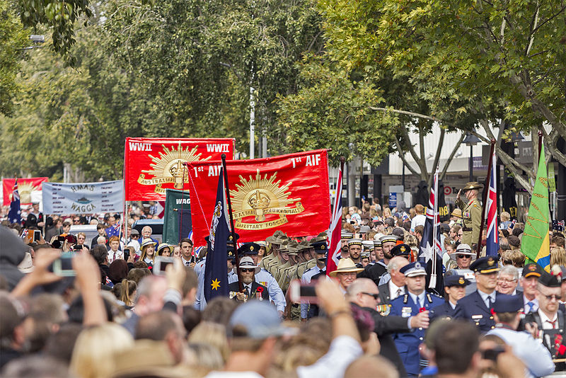 File:Wagga Wagga Anzac Day 2015 march (2).jpg