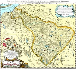 Карта на Вармия