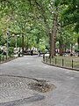 This photo is of Wikis Take Manhattan goal code F34, Washington Square Park, un-renovated sections at east end.