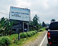 Tanda selamat datang di Desa Batu Layang