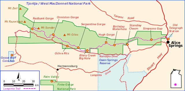 Tjoritja / West MacDonnell National Park