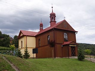 Więciórka Village in Lesser Poland Voivodeship, Poland
