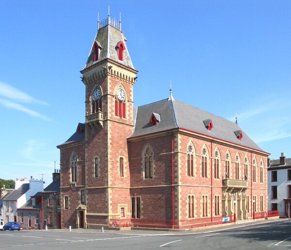 Wigtown County Buildings, built 1863.