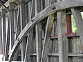 Willow Hill bilan qoplangan ko'prik burr Arch Truss Closeup 3264px.jpg