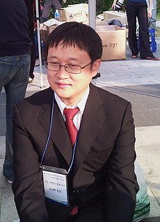 Yoo Changhyuk is a professional Go player in South Korea.