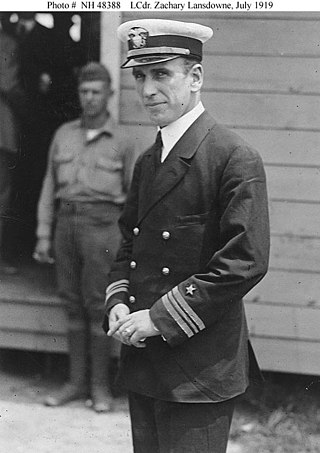 <span class="mw-page-title-main">Zachary Lansdowne</span> US Navy officer (1888–1925)