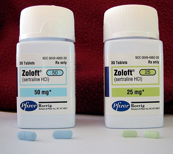 Zoloft (sertraline) is an SSRI antidepressant.