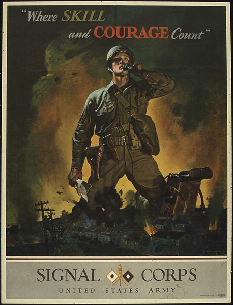 World War II recruitment poster (1942)