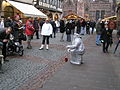 'living statue' Strasburg Christmas Market.jpeg