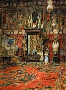 El taller de Marià Fortuny a Roma - Ricardo de Mazdrazo - Museu Nacional d'Art de Catalunya