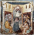 The abdication of the Pope - Storie di sant'Orsola by Tommaso da Modena- Complesso di Santa Caterina - Treviso → Works of art/Paintings and pictorial arts