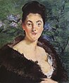 Édouard Manet: Dame im Pelz Österreichische Galerie Belvedere, Wien