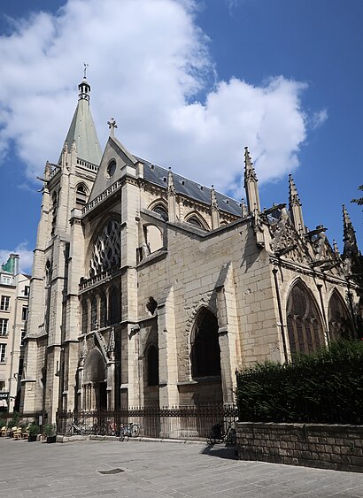 Cómo llegar a Église Saint-Séverin en transporte público - Sobre el lugar