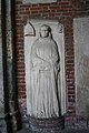 Lapide di vescovo / Gravestone of a bishop.