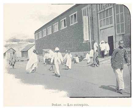 Dakar Entrepôt. c. 1900