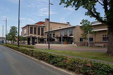 Philips Natuurkundig Laboratorium, NatLab, Eindhoven, converted to a film theater and café-restaurant in 2013.