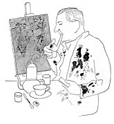 13. Adolf Hoffmeister, Georg Grosz, 1930.jpg