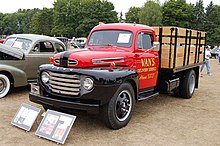 1950 Ford F-6 stake truck 1950 Ford F6 stake truck (1143432353).jpg