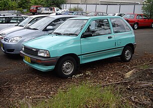 1988-1989 Mazda 121 (DA) Shades 3-door hatchback (5429721333).jpg