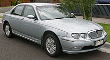 2001 Rover 75 Connoisseur sedan (2016-01-04) 01.jpg