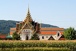 Buddistiska templet Wat Srinagarindravararam i Gretzenbach