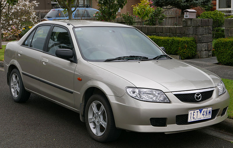 File:2003 Mazda 323 (BJ II) Protegé Shades sedan (2015-08-07) 01.jpg