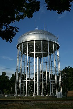 Vattentornet i Burlington.