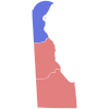 2010 Amerika Birleşik Devletleri Senatosu Delaware'deki özel seçim sonuçları County.svg tarafından harita