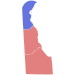 2000 United States Senate election in Delaware results map by county.svg