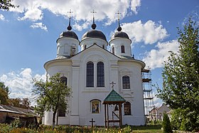 Благовещенский собор Нежинского монастыря в 2015 году