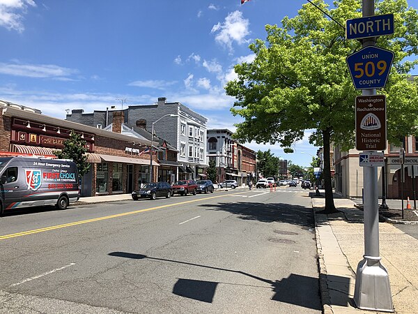 Downtown Westfield in 2018