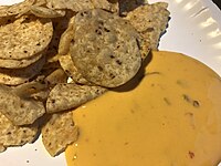 2019-12-16 15 52 18 Tostitos Bite Size tortilla chips and Salsa Con Queso dip in the Dulles section of Sterling, Loudoun County, Virginia.jpg