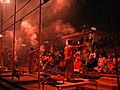 2019 Benaras Ganga Aarti near Aassi Ghat 13