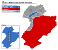 2022 Hutt City Council election map