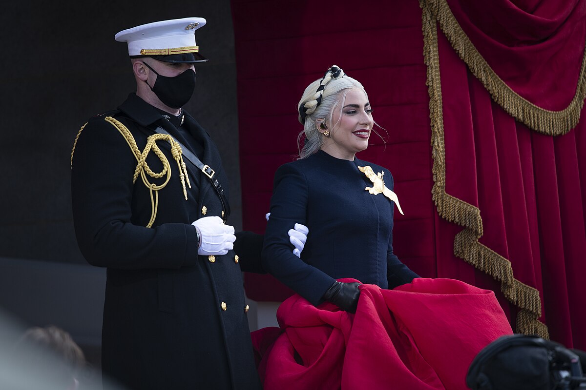 File:Lady Gaga at Joe Biden's inauguration (cropped 3).jpg - Wikipedia