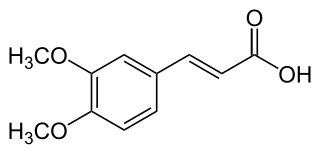 <span class="mw-page-title-main">3,4-Dimethoxycinnamic acid</span> Chemical compound