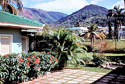 View from home in Ellerslie Park, Port of Spain, 1967 31 Ellerslie Park, Maraval, P.O.S. 1967.jpg