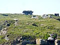 Le dolmen situé au sommet de l'île Melon.