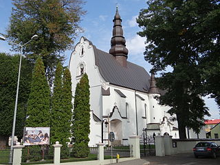 Kańczuga Place in Subcarpathian, Poland