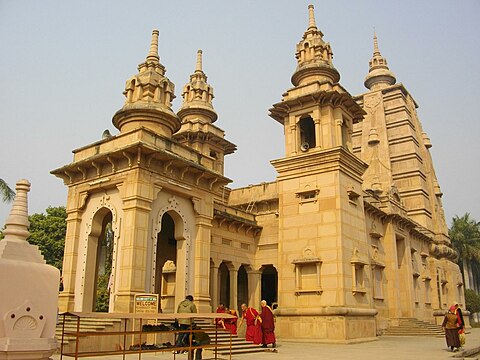 Mulagandhakuti Vihara, Mahabodhi Society Buddhist temple at Sarnath